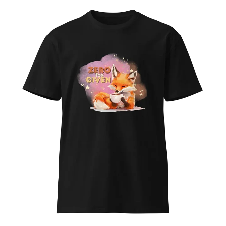 Zero Fox Given t-shirt product image (1)