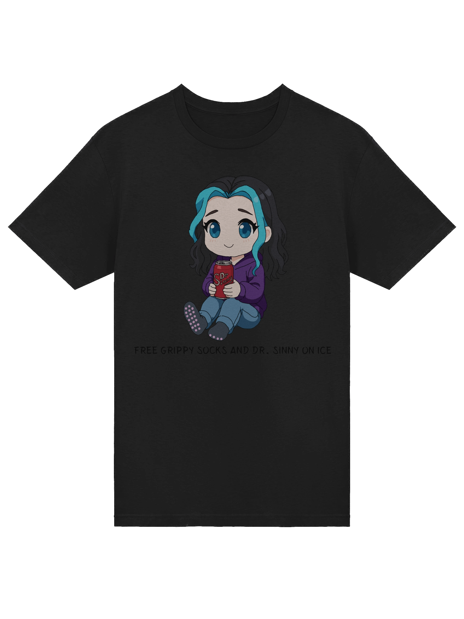 Free Grippy Socks And Dr. Sinny On Ice T Shirt product image (21)