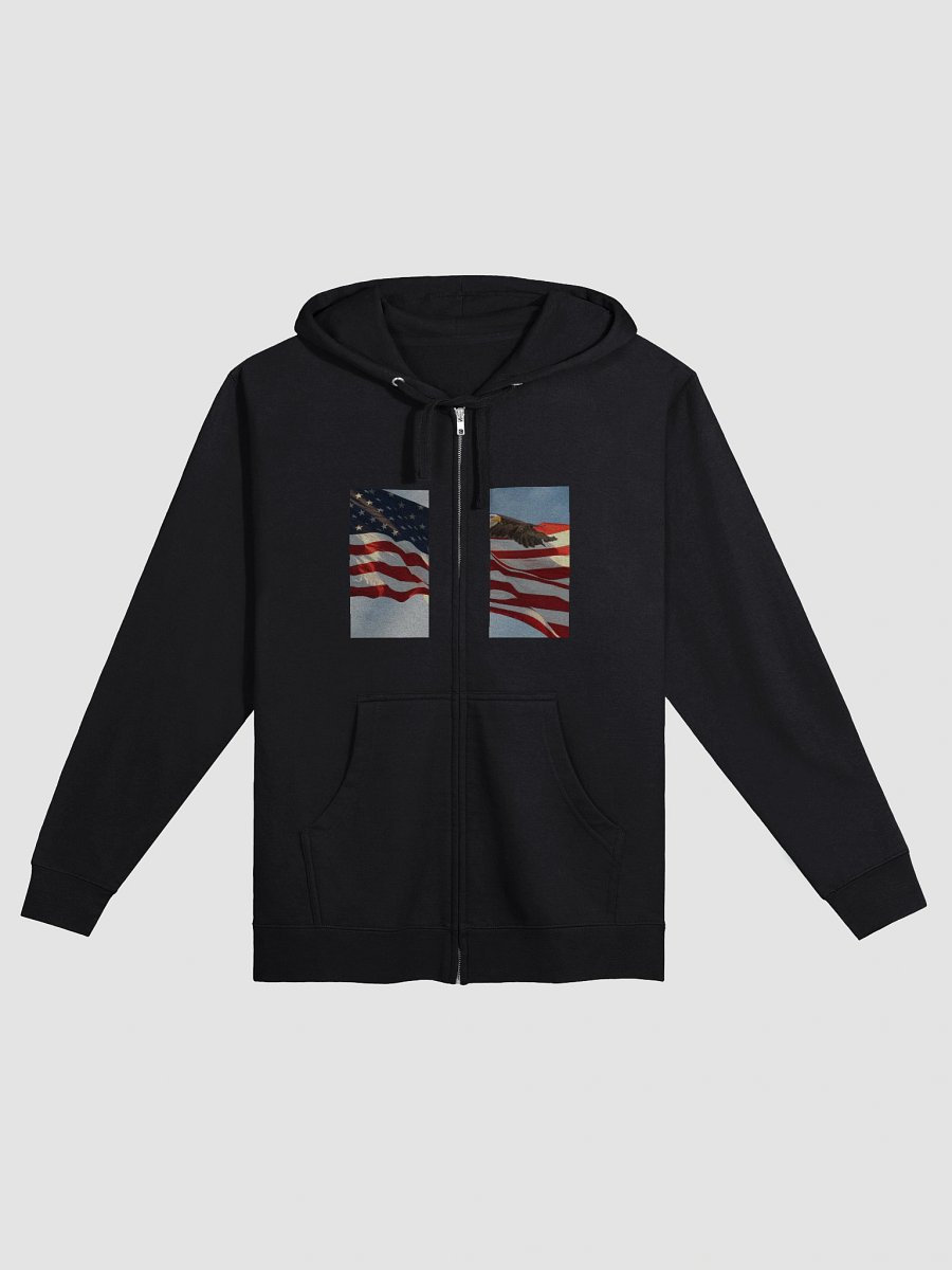 Patriotic Flight Fleece Zip-Up Hoodie product image (2)