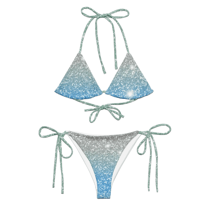 Glitter Unicorn Texture Design String Bikini (10) product image (1)