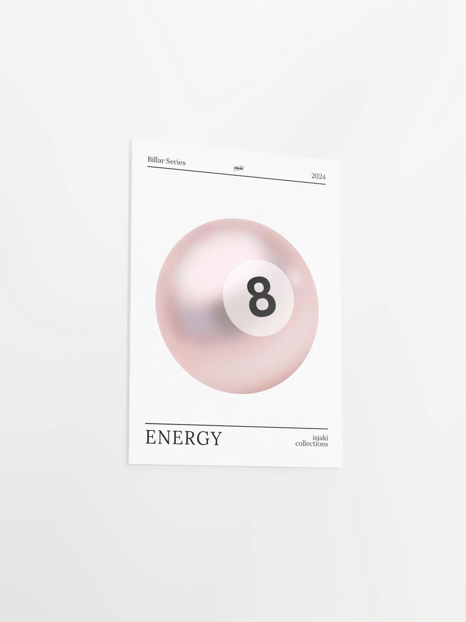 Pink 8 Ball (Energy) Print product image (7)