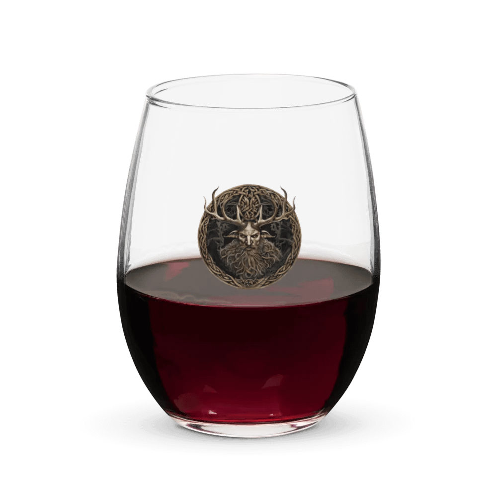 Cernunnos - The Celtic Horned God Stemless Water / Wine Glass product image (5)