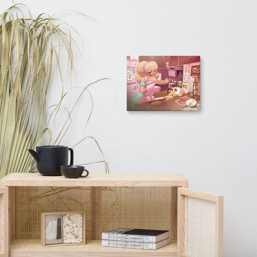 Baking with Boba Canvas Print product image (9)