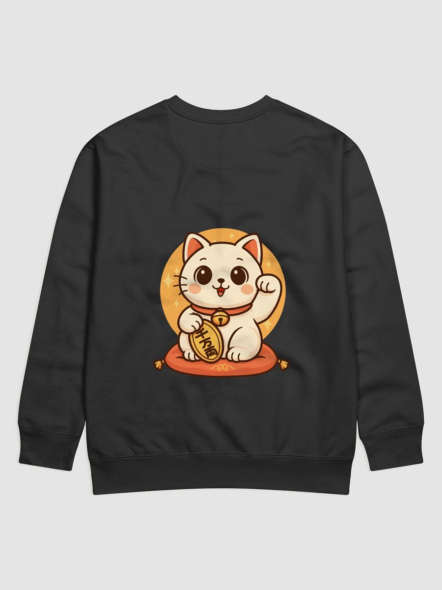 Lucky Cat Charm Graphic Sweatshirt product image (12)
