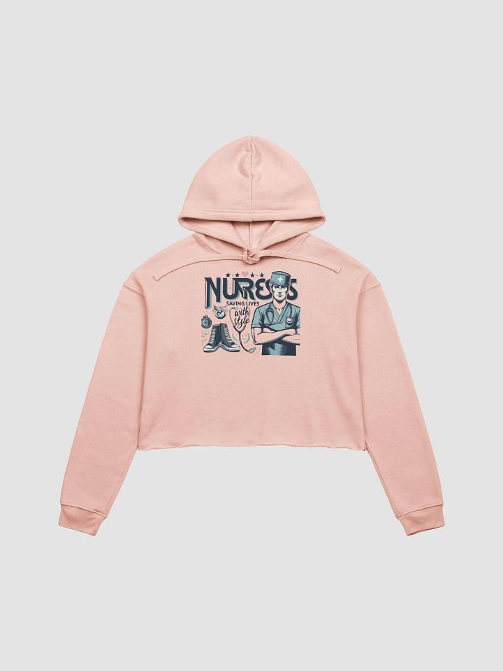Nurse's Essential Scrubs Cropped Hoodie product image (1)