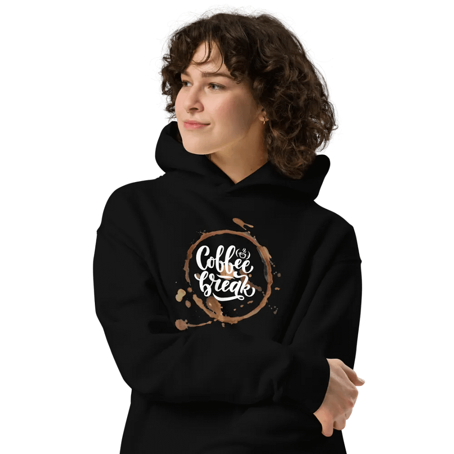 Coffee Stain Script Hoodie product image (4)