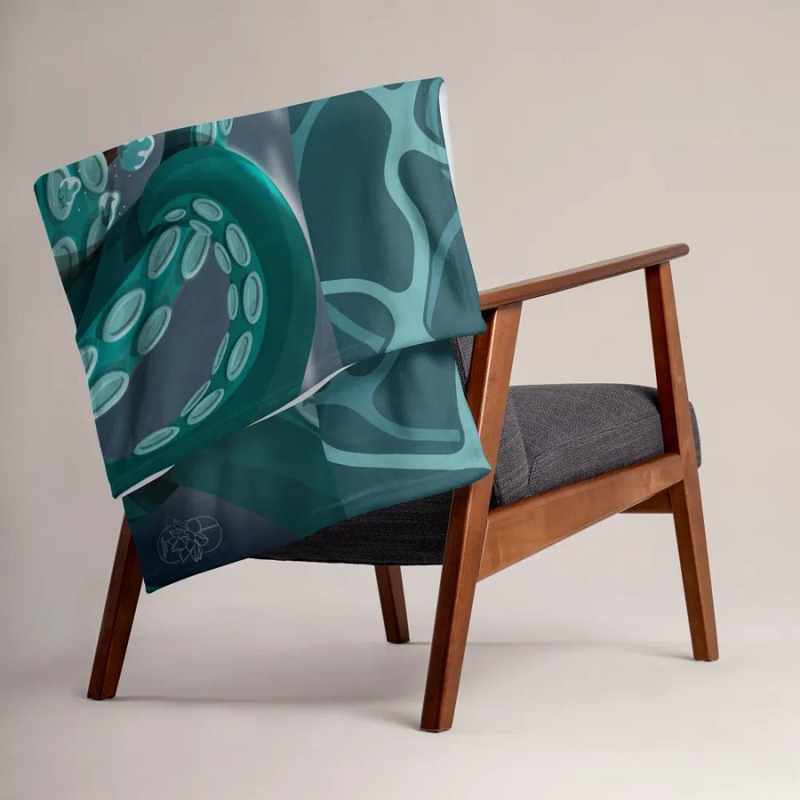 NanaBruised Throw Blanket product image (3)