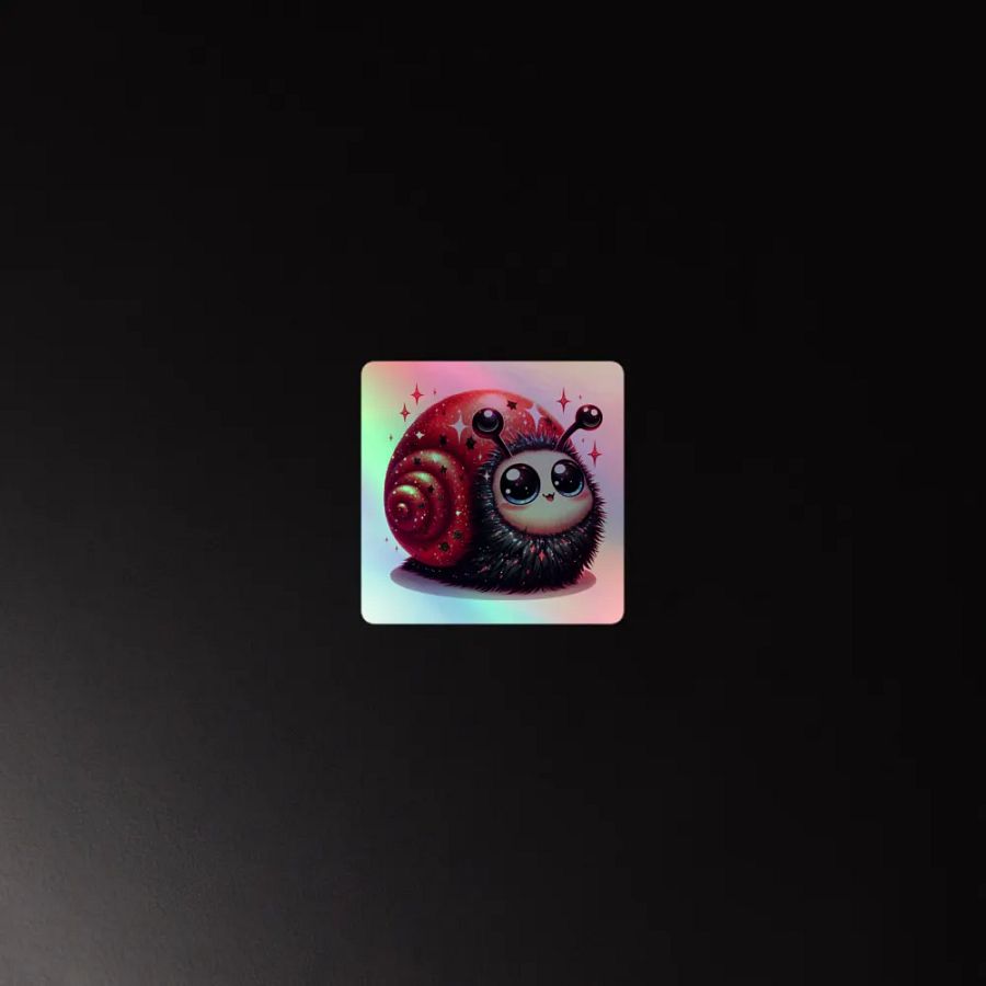 Galactic Snail Holographic Sticker Sheet product image (4)