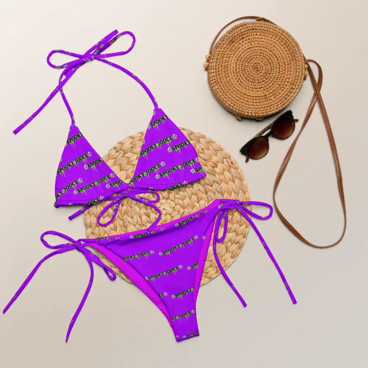 SPOOKY JOOCE Purple Bikini product image (1)