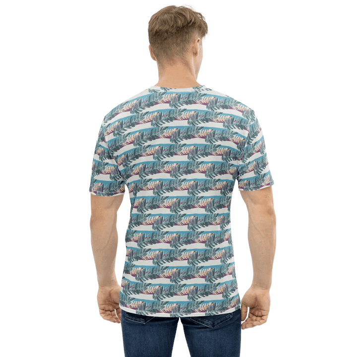 Tropical Stripes | Crew Neck T-Shirt product image (2)
