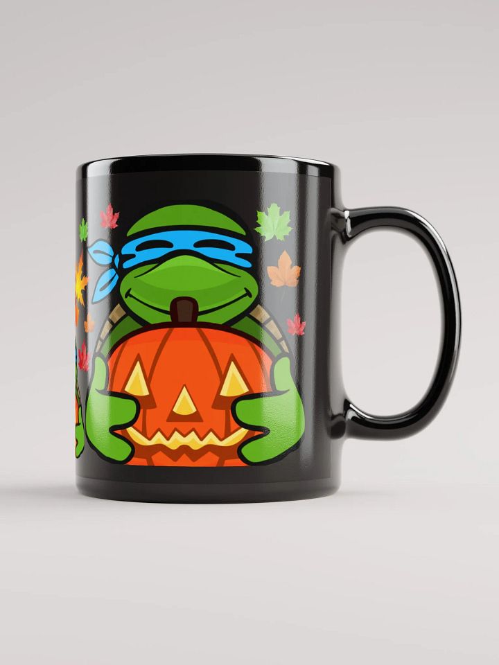 Fall Leo Black Glossy Mug product image (2)