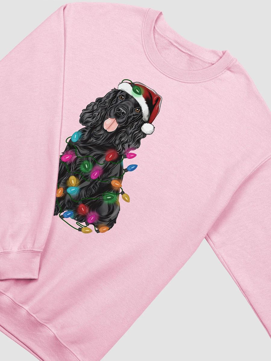 Funny Cocker Spaniel(Black) Christmas Sweatshirt product image (13)