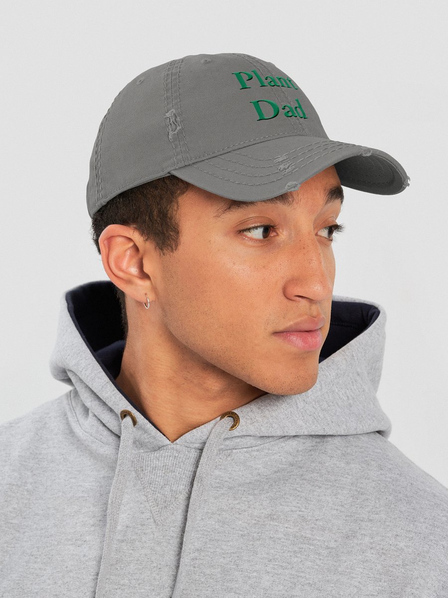 Plant Dad Distressed Dad Hat product image (27)