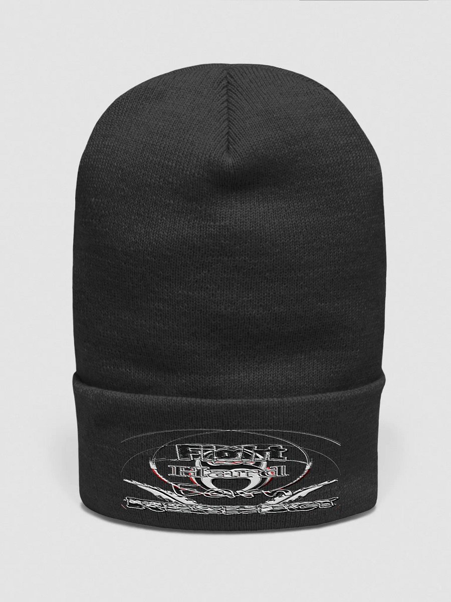 Fight Hard Earn Respect - Embroidered - Cuffed Beanie product image (3)