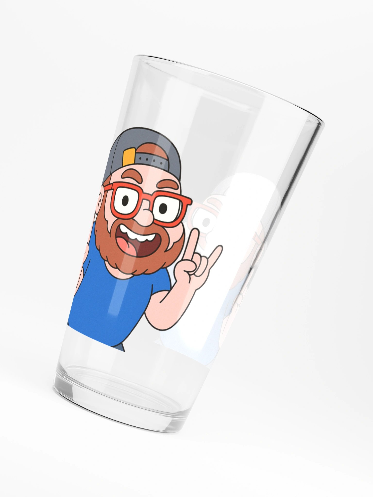ROCK ON PINT GLASS product image (6)
