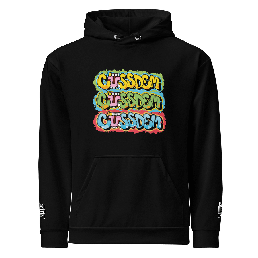 CUSSDEM TAG Graffiti Trip Hoodie product image (1)
