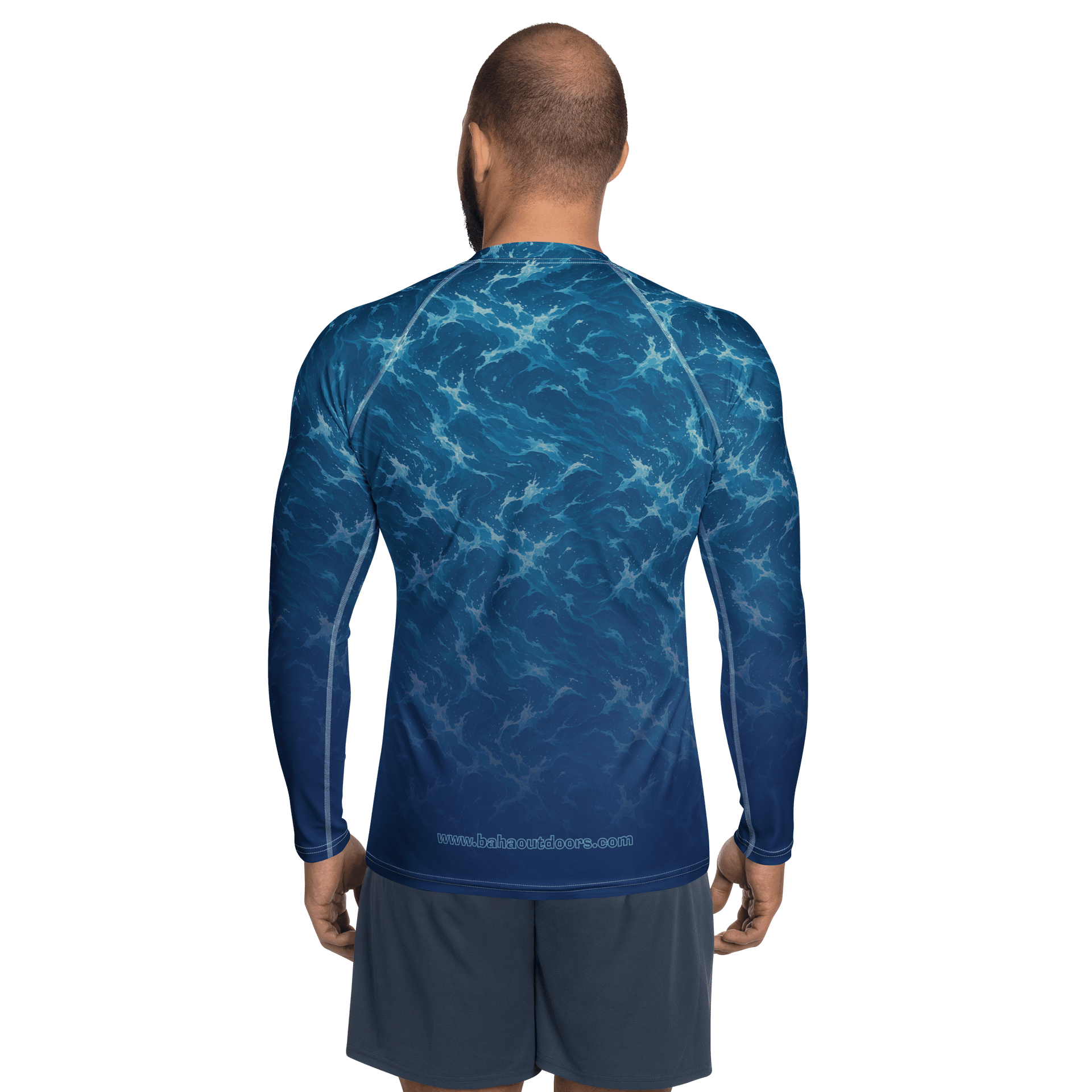 Baha ‘WaveTrace’ Camo UPF+ shirt. product image (2)