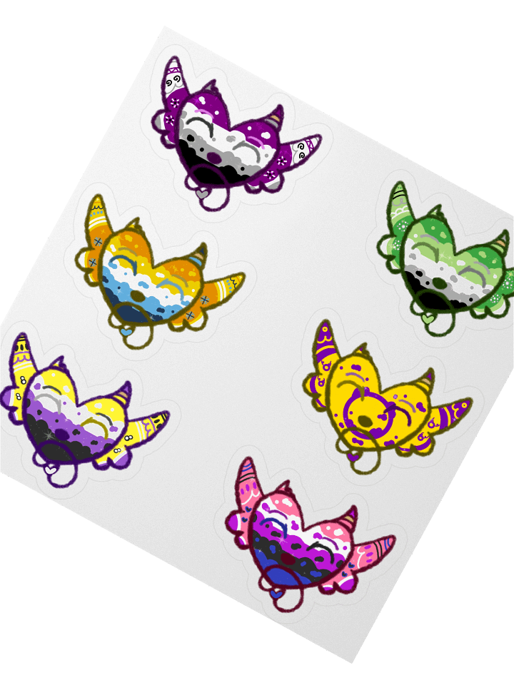 LGBTQ+ Heart stickers product image (2)