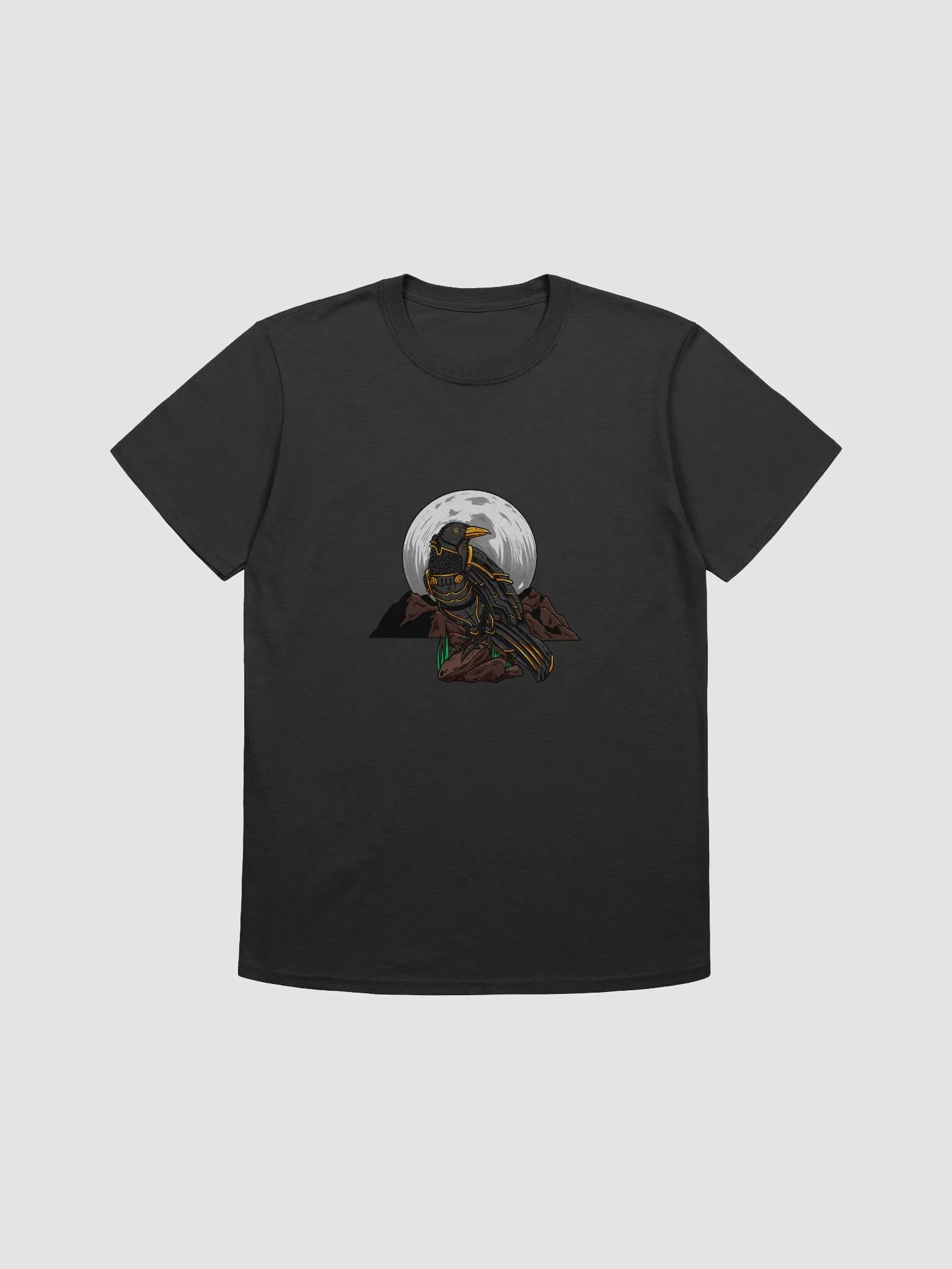 Medieval Raven Moonlight T-Shirt product image (1)