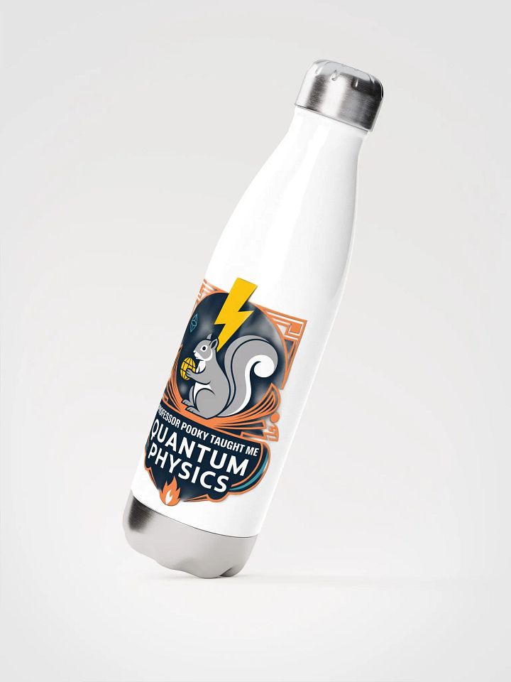 Water Bottle: Professor Pooky Taught Me Quantum Physics product image (2)