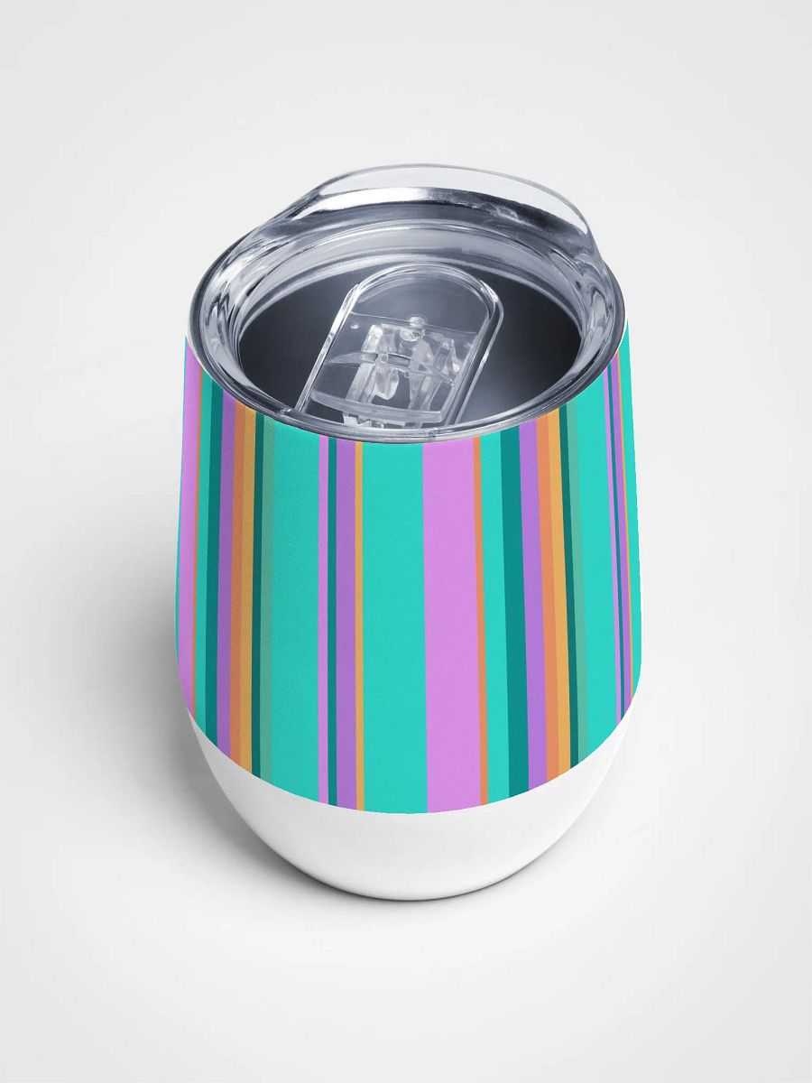 Party Time! Colorful Stripes Wine Cooler product image (5)