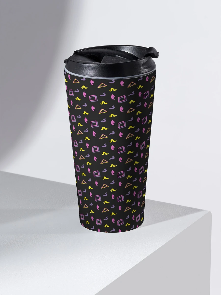 Oh Worm pattern travel mug product image (2)