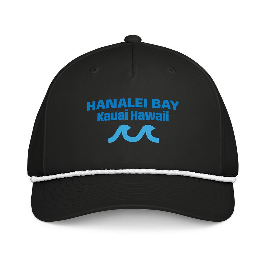 Hanalei Bay, Kauai Hawaii - Richardson Five-Panel Classic Rope Cap product image (1)