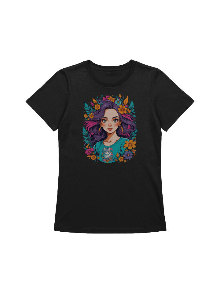 Bloomcore Flower Girl v2 - Bella Canvas Women's Supersoft Relaxed-fit T-Shirt product image (2)