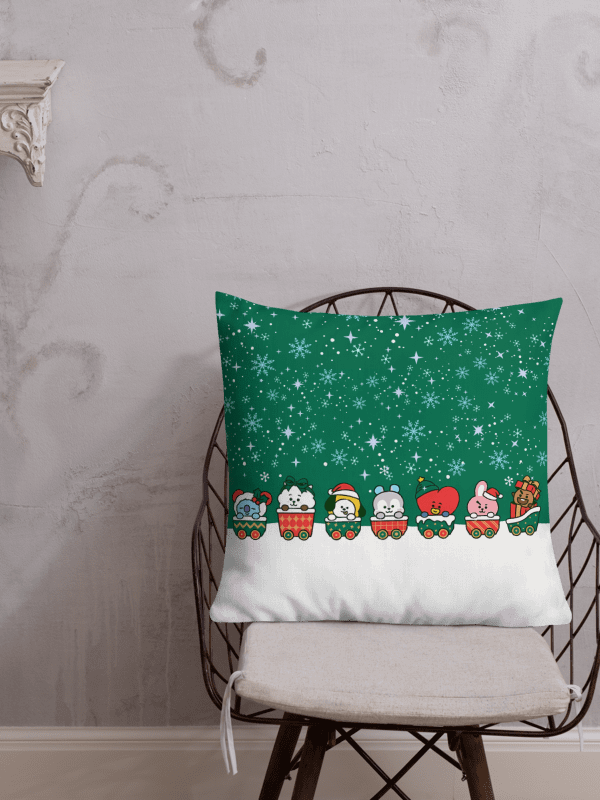 BT21 Holiday Express Premium Pillow product image (14)