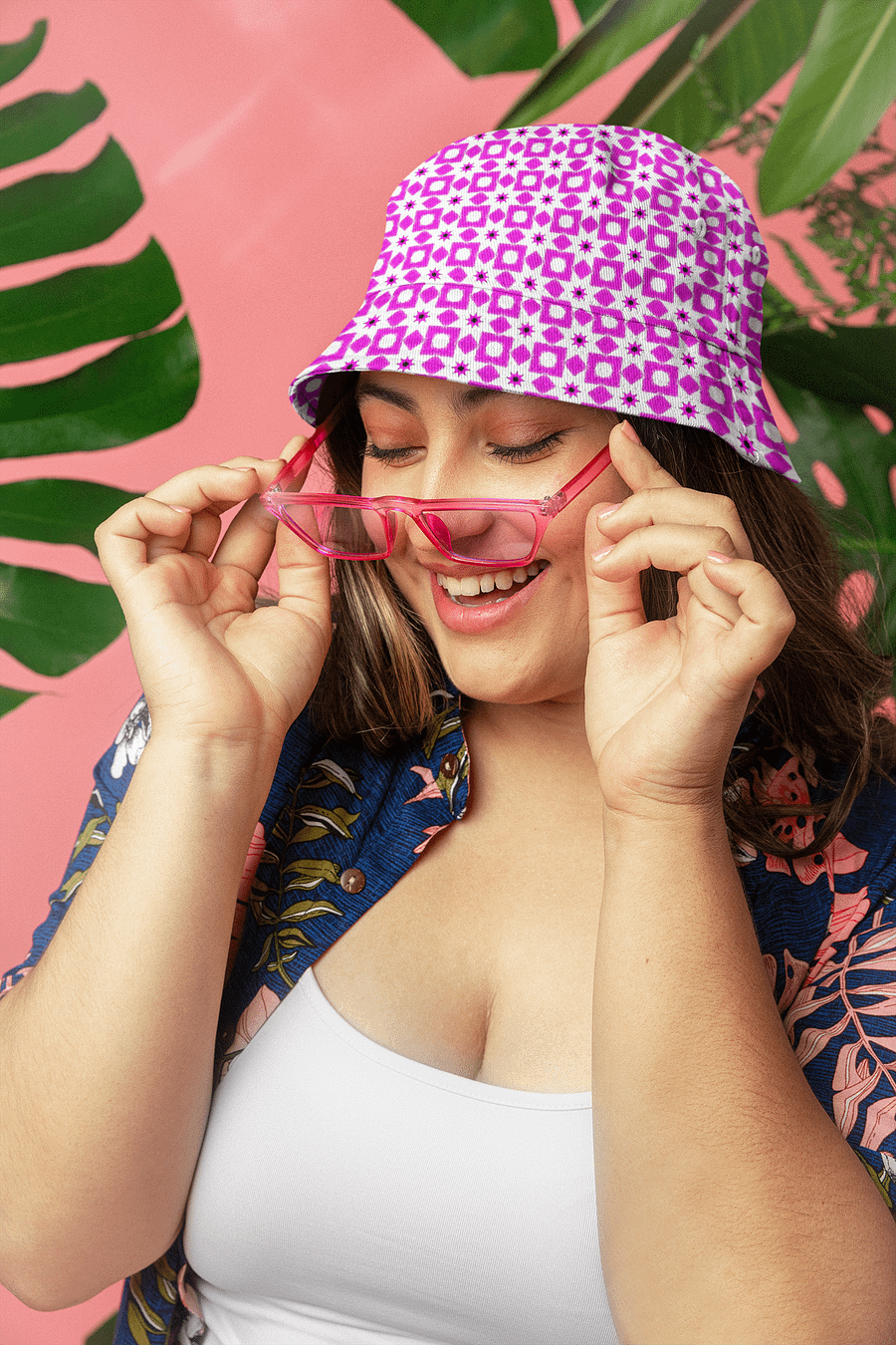 Abstract Bright Fun Design Unisex Bucket Hat product image (11)