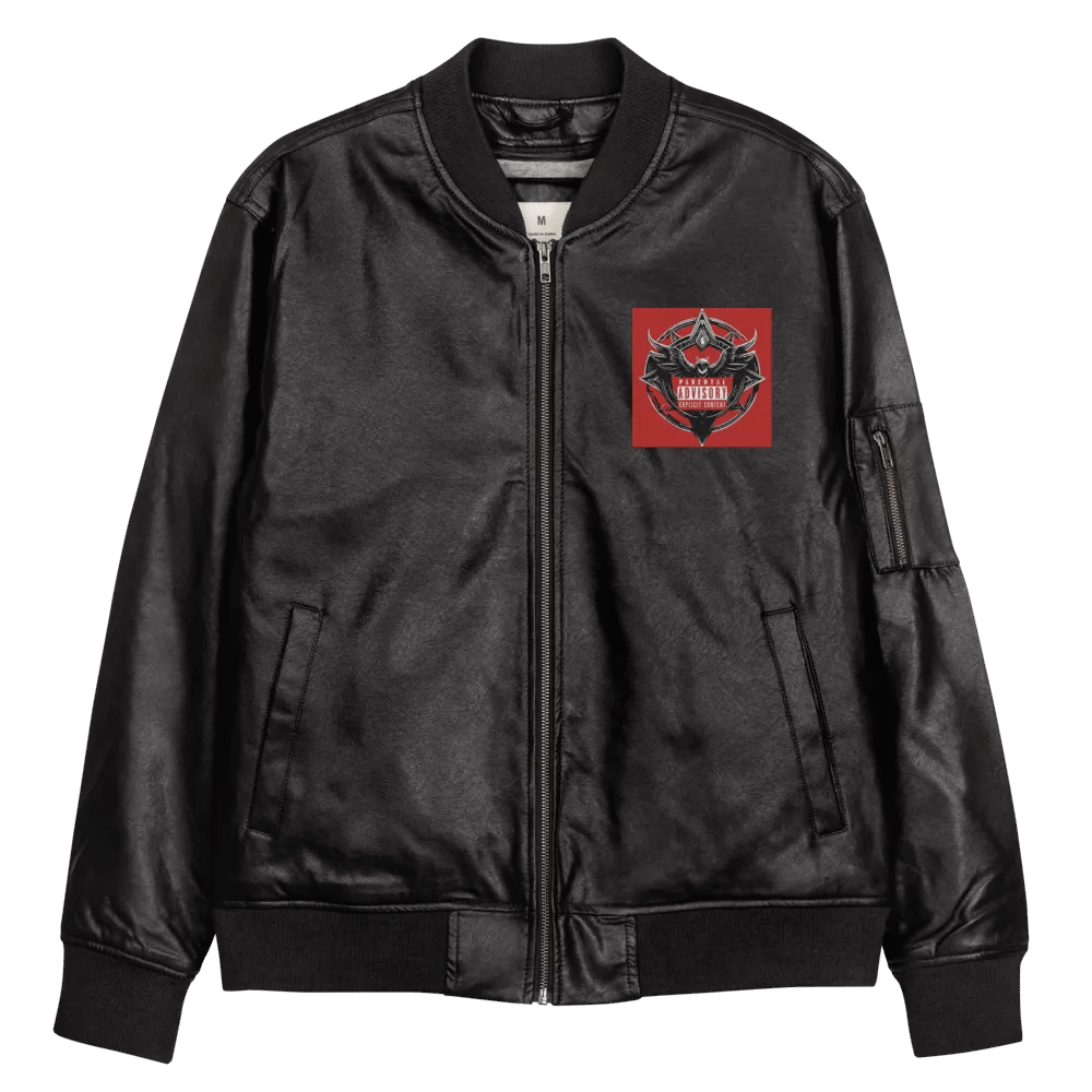 THCEOs Faux Leather Jacket | $THCBand Underground Brand Designer Streetwear product image (11)