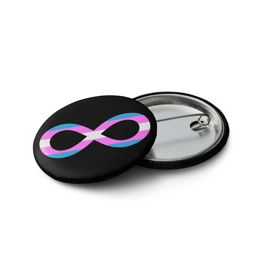 Trans Autistic Infinity Pin Set product image (3)