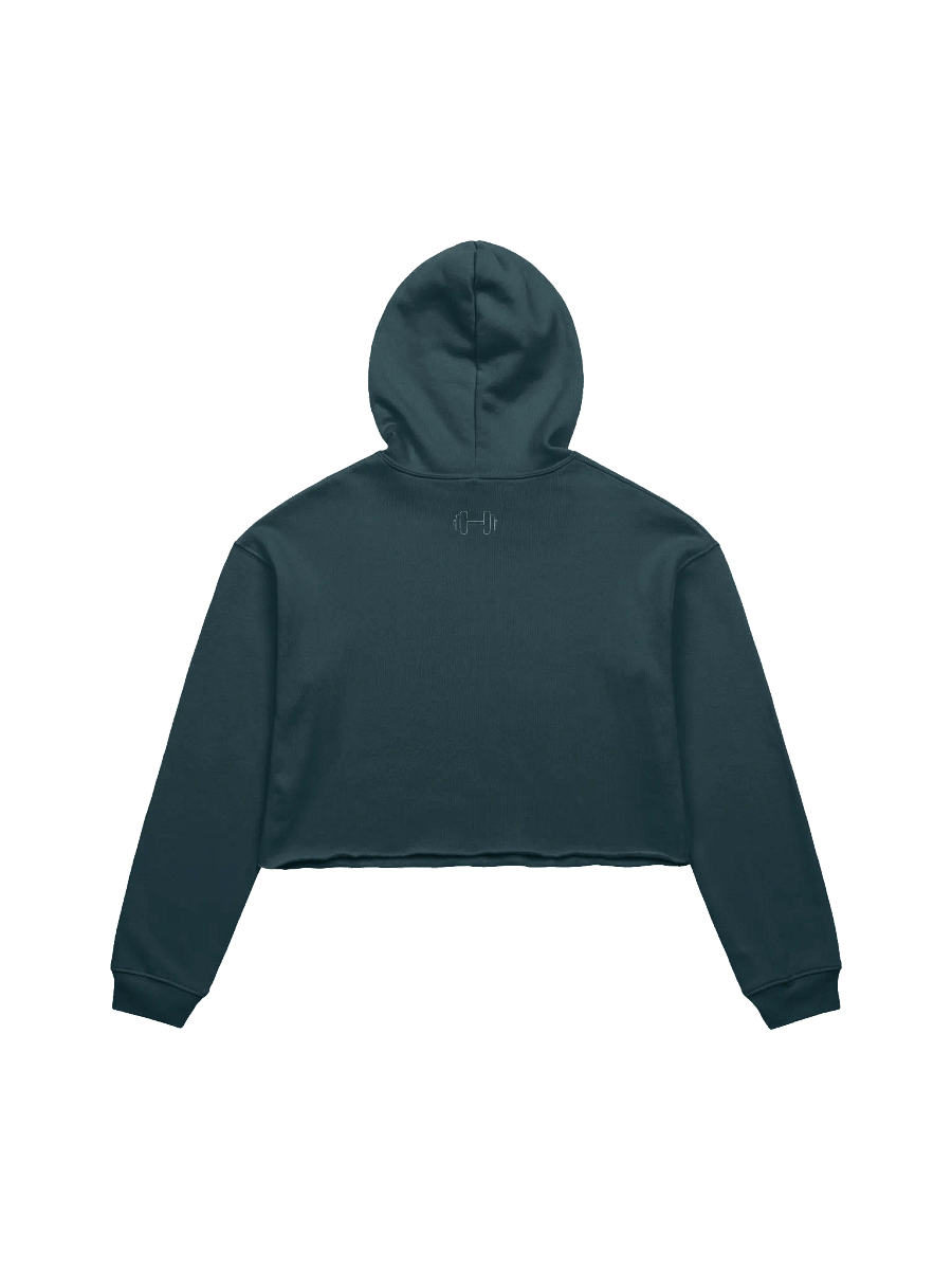 Strength in Style Dumbbell Crop Hoodie product image (8)