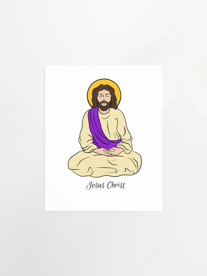 Jesus Meditating 8x10 Print product image (1)