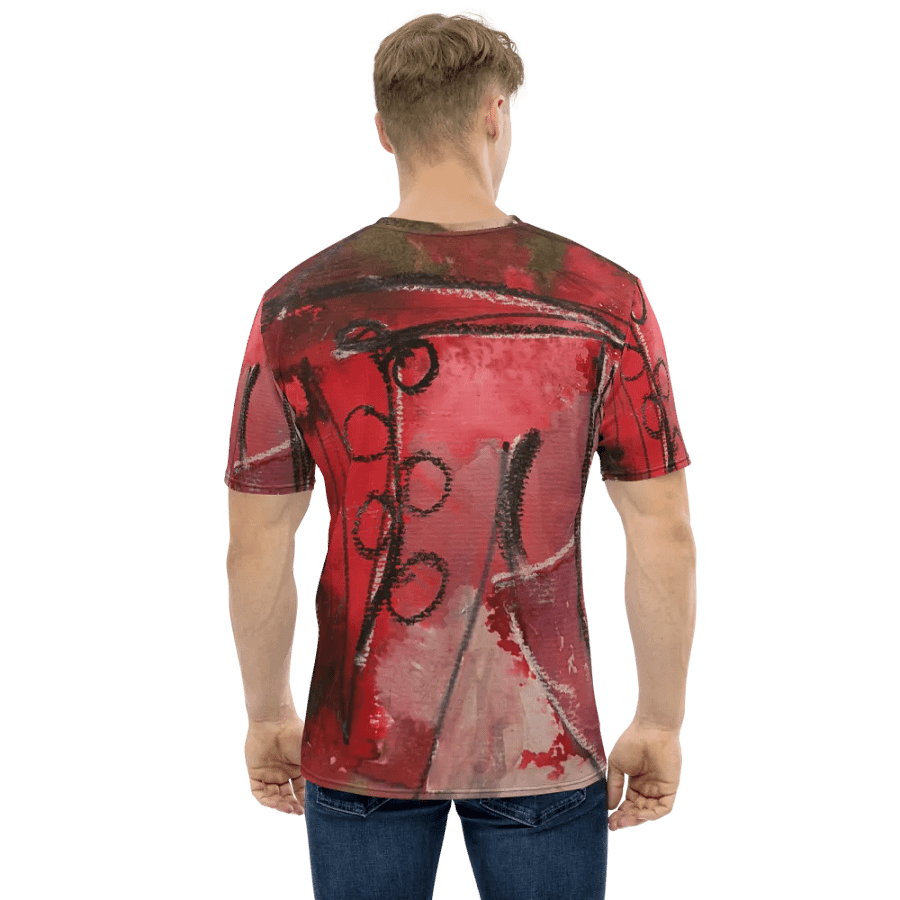 original painting by b.reters ink mixed media printed on tshirt product image (1)
