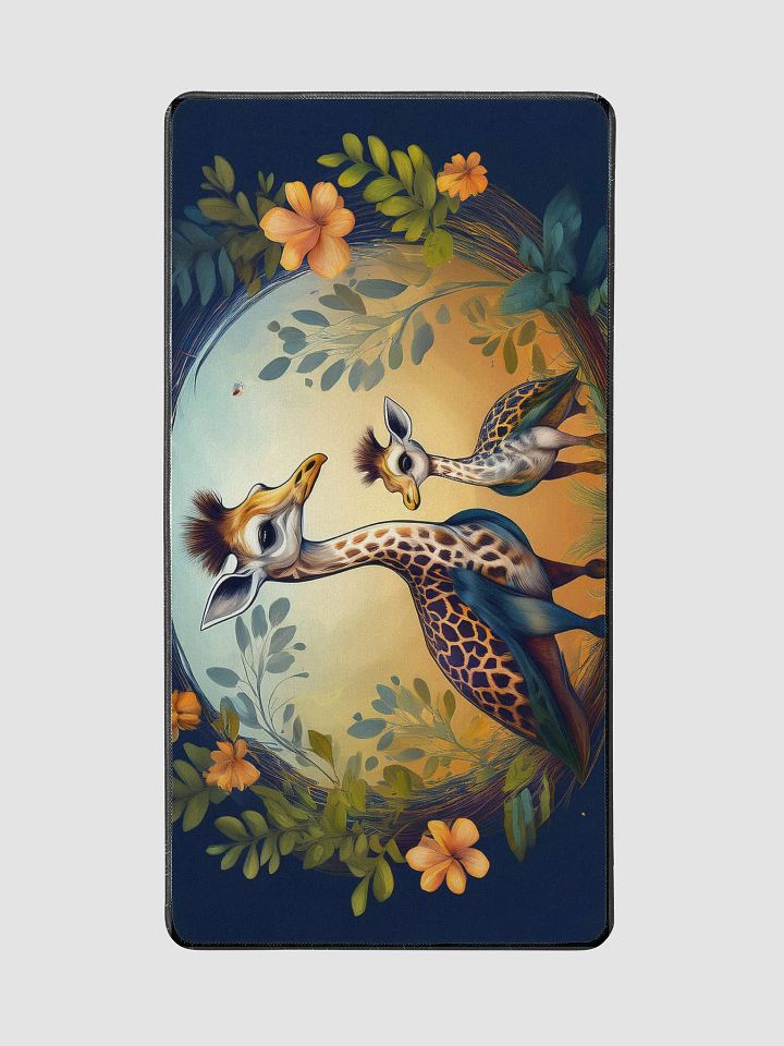 Girafe Birds Desk Mat product image (2)