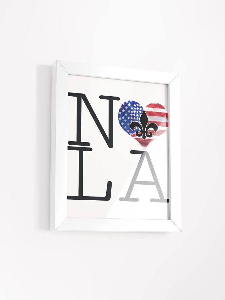 I LOVE NOLA **BIGSHOT POSTER** (USA HEART) product image (65)