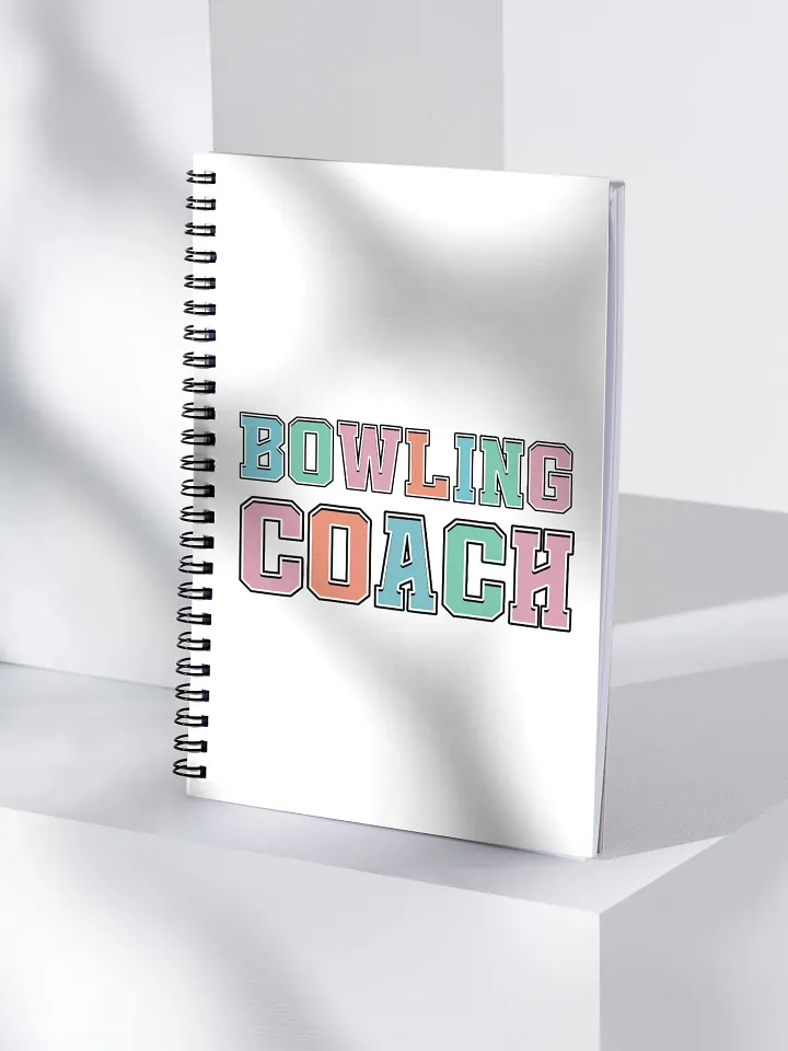 Bowling Coach Vibrant Notebook product image (1)