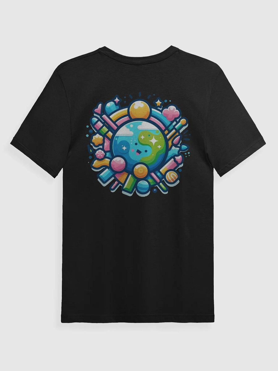 Whimsical Globe Smiles T-Shirt product image (14)