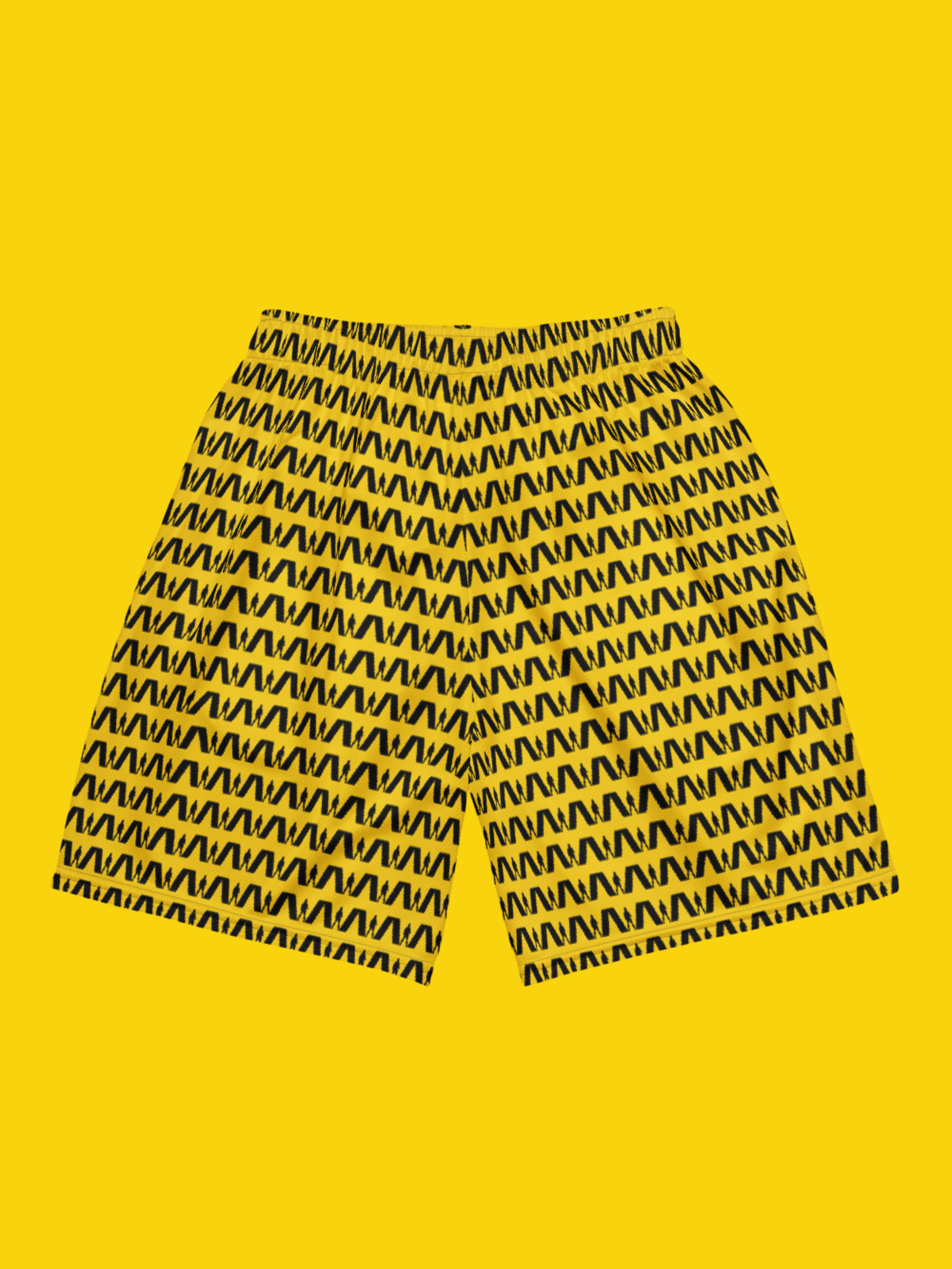 All-Over Print Recycled Unisex Mesh Shorts | WIL Style product image (5)