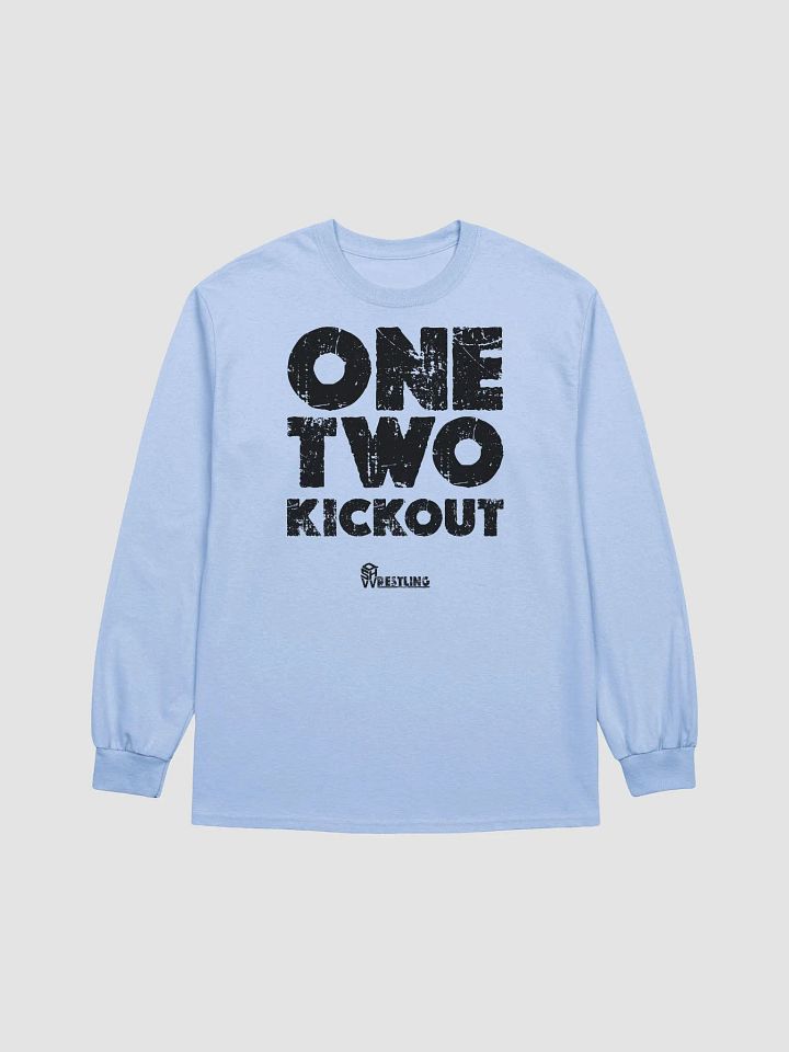 QSHW KICKOUT (BLACK DESIGN) LONG T-SHIRT product image (1)