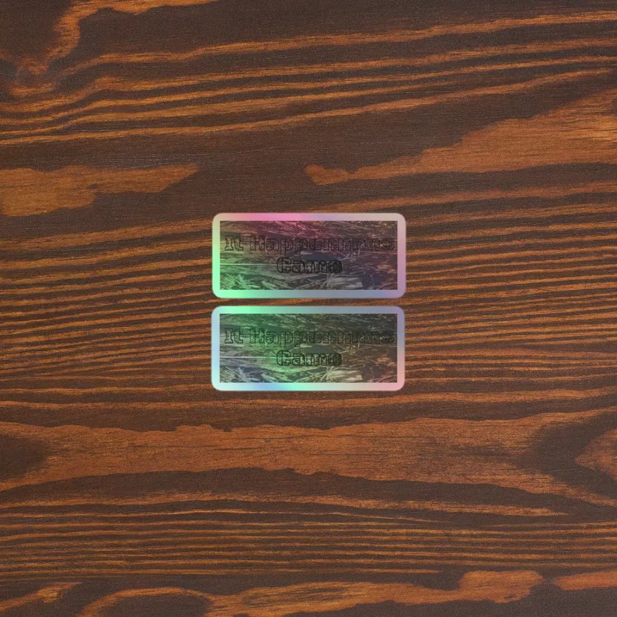 Kiss-Cut Holographic Sticker Sheet- MossyOak - It Happennnns Camo product image (3)