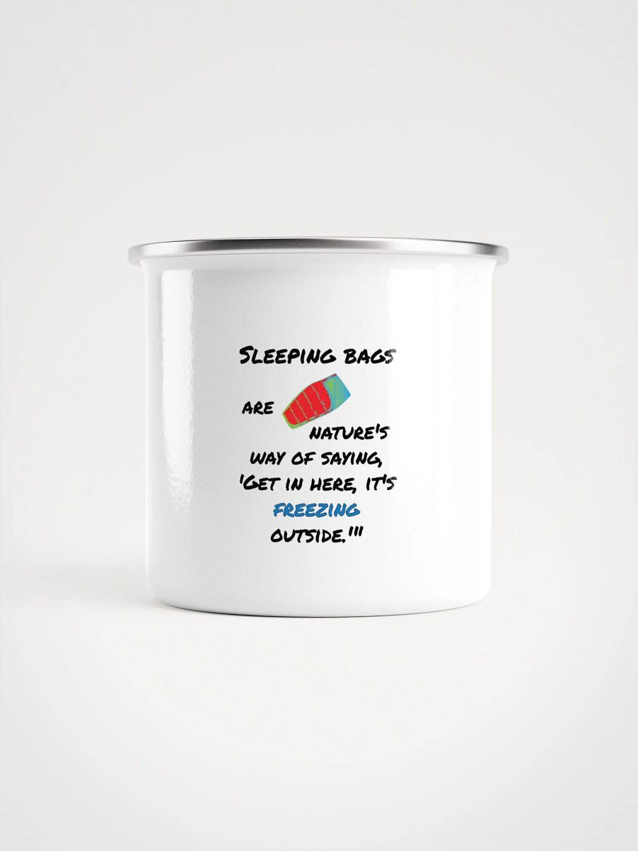 Camping - Sleeping Bags, Nature’s Way. Arctic Chill Enamel Mug product image (2)