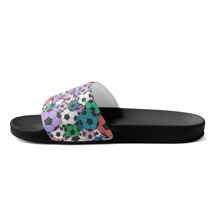 Yay Sports Soccer Football All Over Print Slip On Slides product image (7)