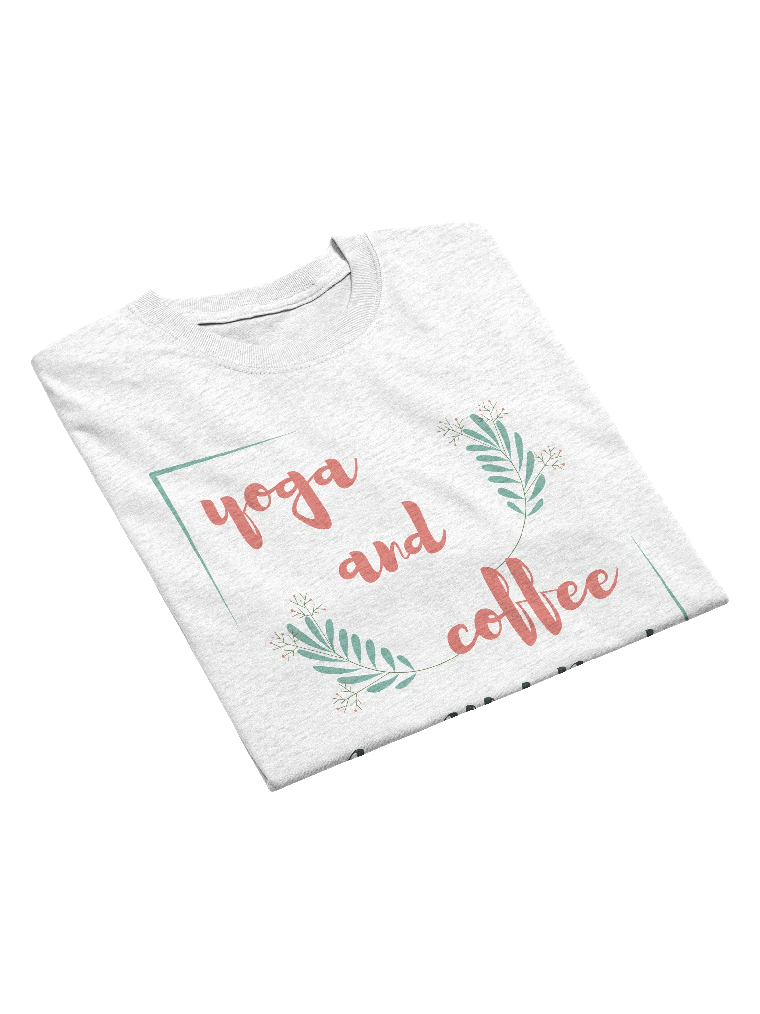 Yoga and Coffee Minimalist T-Shirt product image (3)