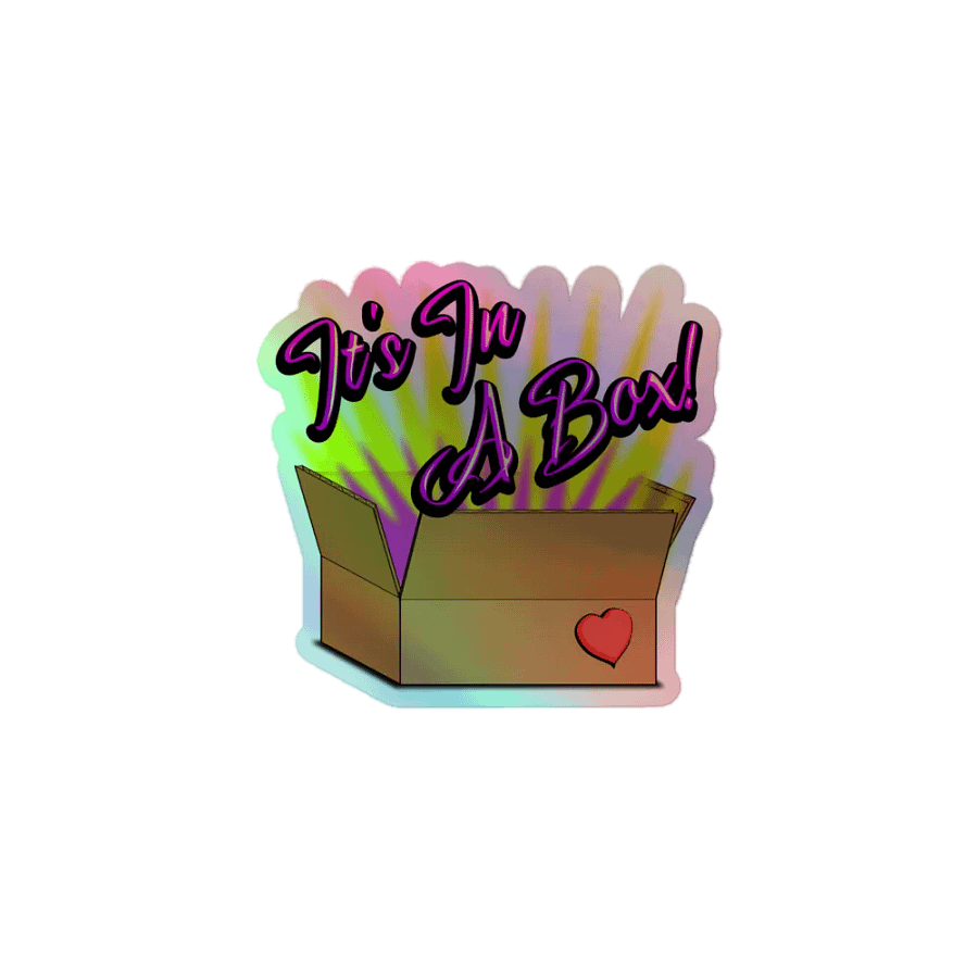 Vella It's in a Box Holo Sticker product image (1)