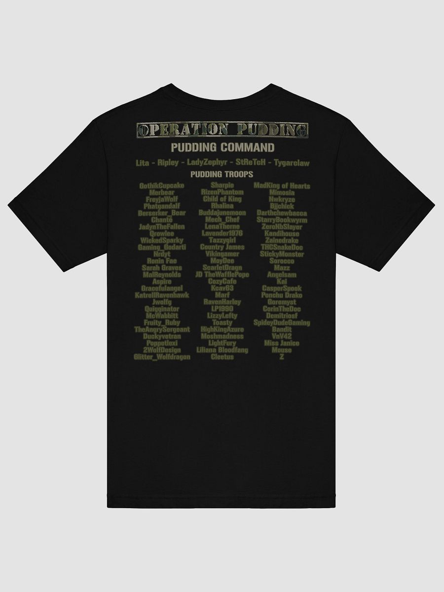 Operation Pudding Roster - Tee product image (64)