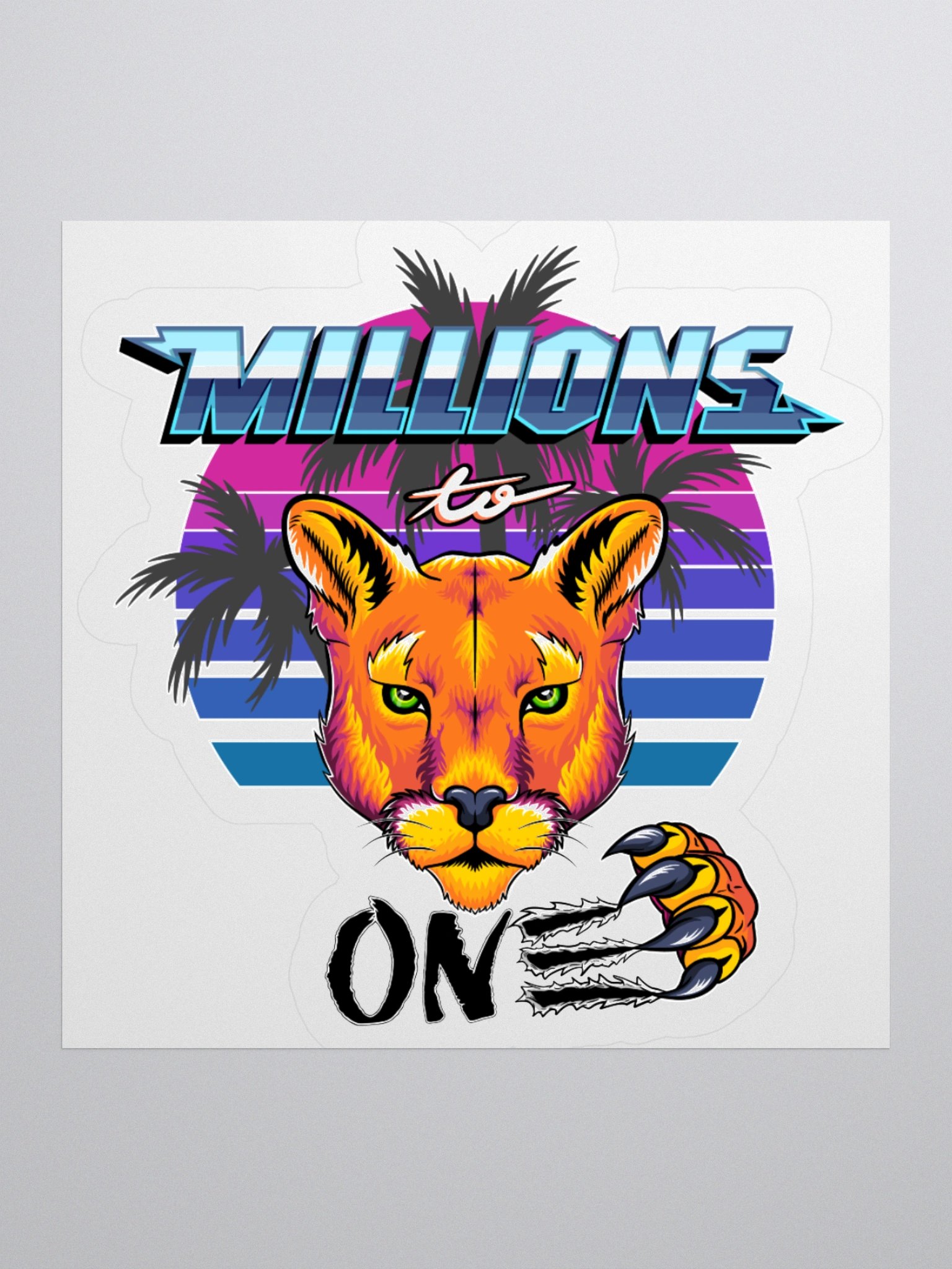 Millions to One Sticker product image (2)