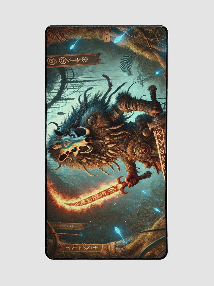 Mystical Warrior Desk Mat product image (2)
