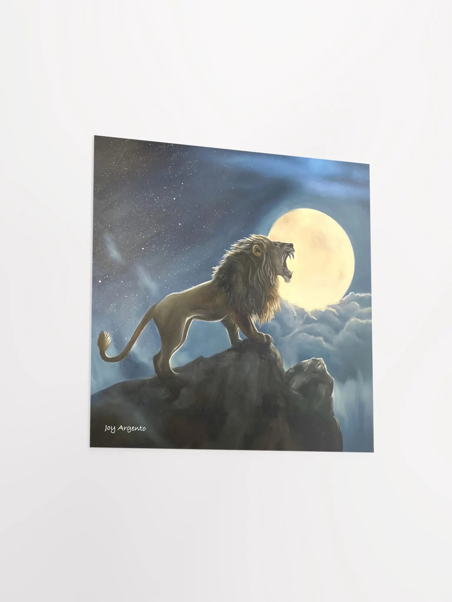 Lion and the Moon Prints product image (2)